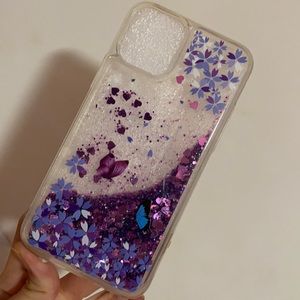 iPhone 11 Pro purple butterfly phone case